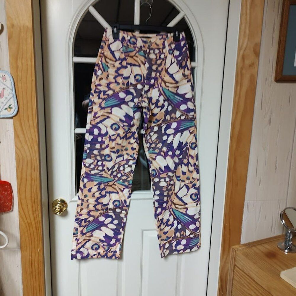 New Forever 21 Purple Taupe Multi-Color Jeans Size Women's Small